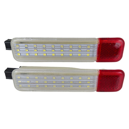 Pair LED Door Courtesy Light For Hummer H2 2008 Luxury Sport Utility 4-Door