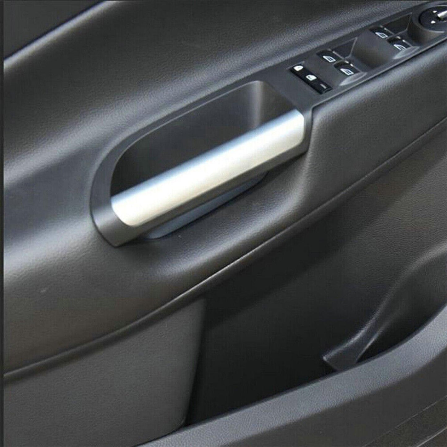 NEW For Ford Escape 13-19 Front LH Door Handle Grab Trim Molding LEFT SILVER