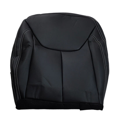 2011-2017 For Jeep Wrangler Rubicon Passenger Bottom Leather Seat Cover Black