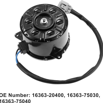 2X Radiator Fan Motor New 2006 2007 for Toyota Highlander for Lexus RX400h