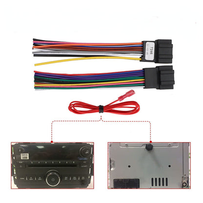 Aftermarket Car Stereo Radio Wiring Harness Adapter For Cadillac Chevy 2007-2014