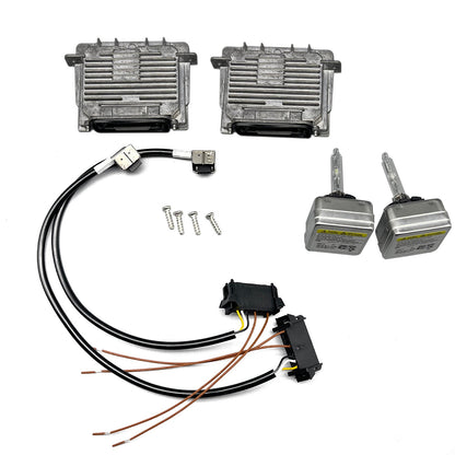 2x Xenon Ballast & D3S HID Bulb Control Unit For 2014-2017 Maserati Quattroporte