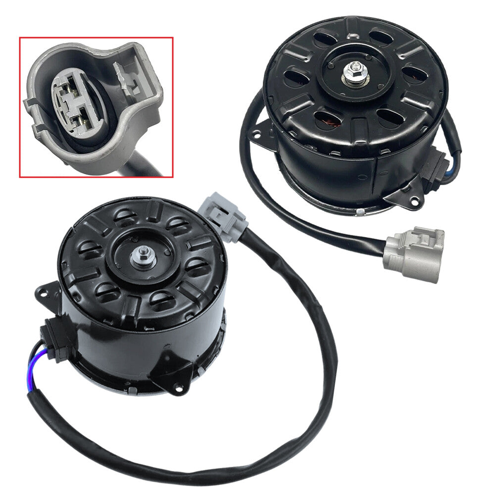2X Radiator Fan Motor New 2006 2007 for Toyota Highlander for Lexus RX400h