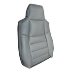For 2002-2007 Ford F250 F350 Super Duty Driver Side Leather Seat Cover Gray