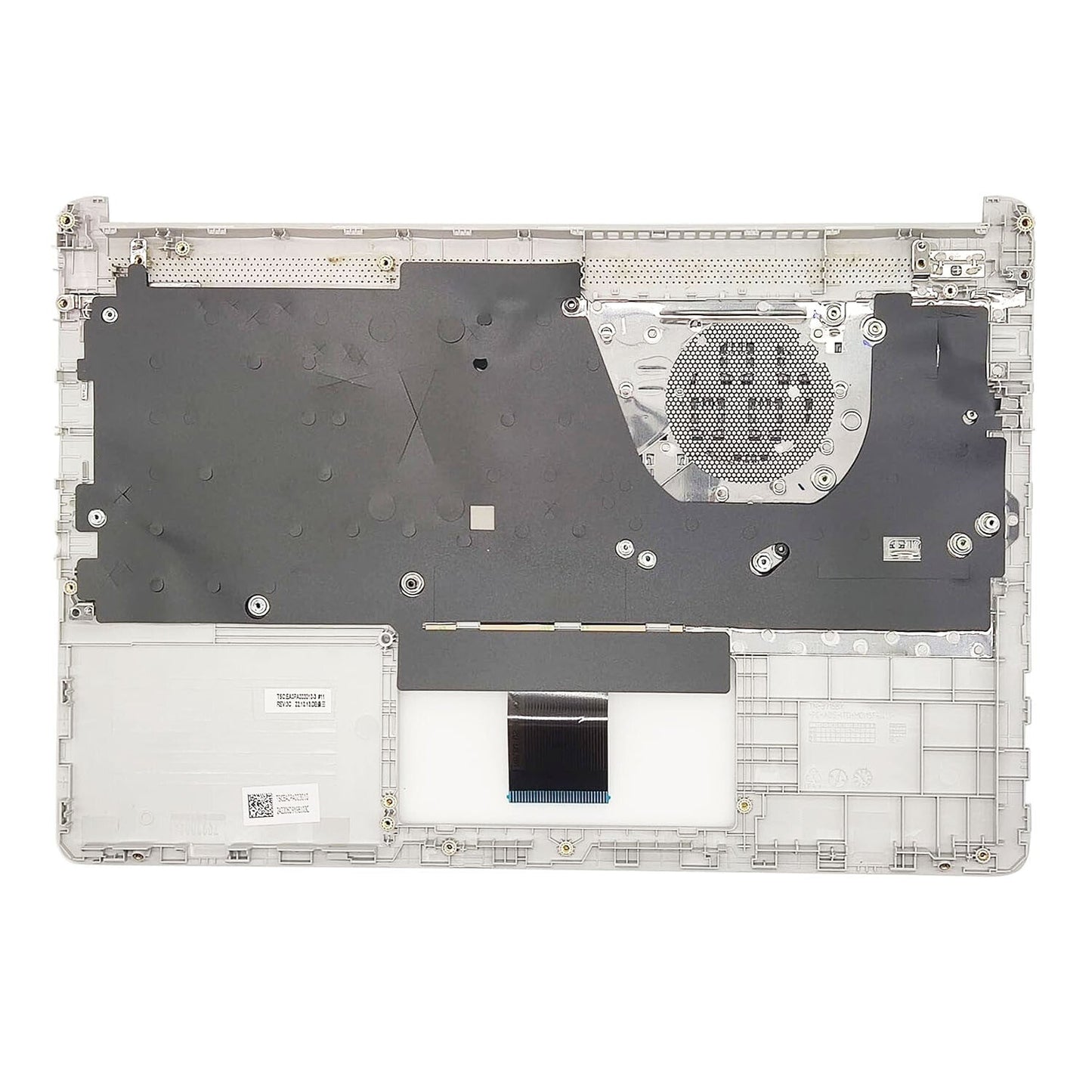 Silver Palmrest Keyboard For HP 14-DQ 14-FQ0110WM 14s-dq 14s-fq 14-FQ L88200-001