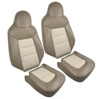 Driver Passenger Leather Seat Cover For 2003 2004-2006 Expedition Eddie Bauer