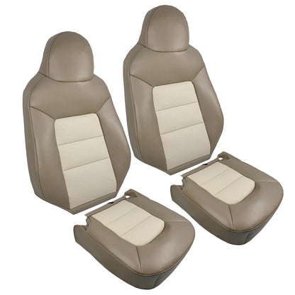 Driver Passenger Leather Seat Cover For 2003 2004-2006 Expedition Eddie Bauer