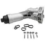 11428651710 Aluminum Engine Oil Cooler Filter Housing For BMW B48 230i 330 330e