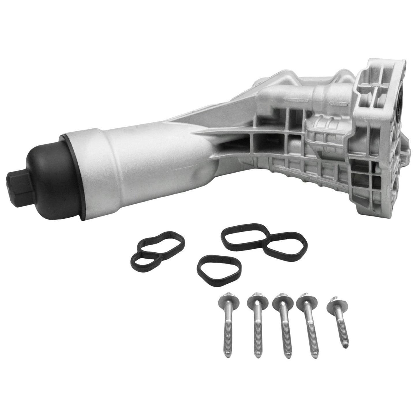 11428651710 Aluminum Engine Oil Cooler Filter Housing For BMW B48 230i 330 330e