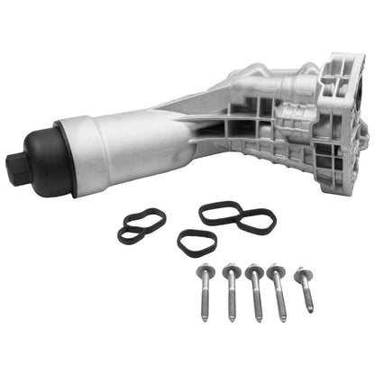 11428651710 Aluminum Engine Oil Cooler Filter Housing For BMW B48 230i 330 330e