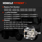 For Isuzu NPR 4HK1 5.2L 2004-2007 Fuel Pump 294000-0262 Direct Replacement