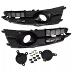 For Audi A6 S6 RS6 2016 2017 2018 Front honeycomb Mesh Grill Fog Light Grille