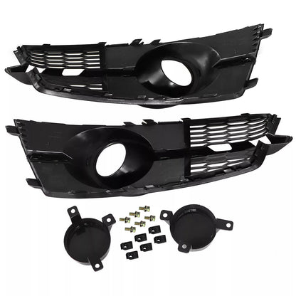 For Audi A6 S6 RS6 2016 2017 2018 Front honeycomb Mesh Grill Fog Light Grille