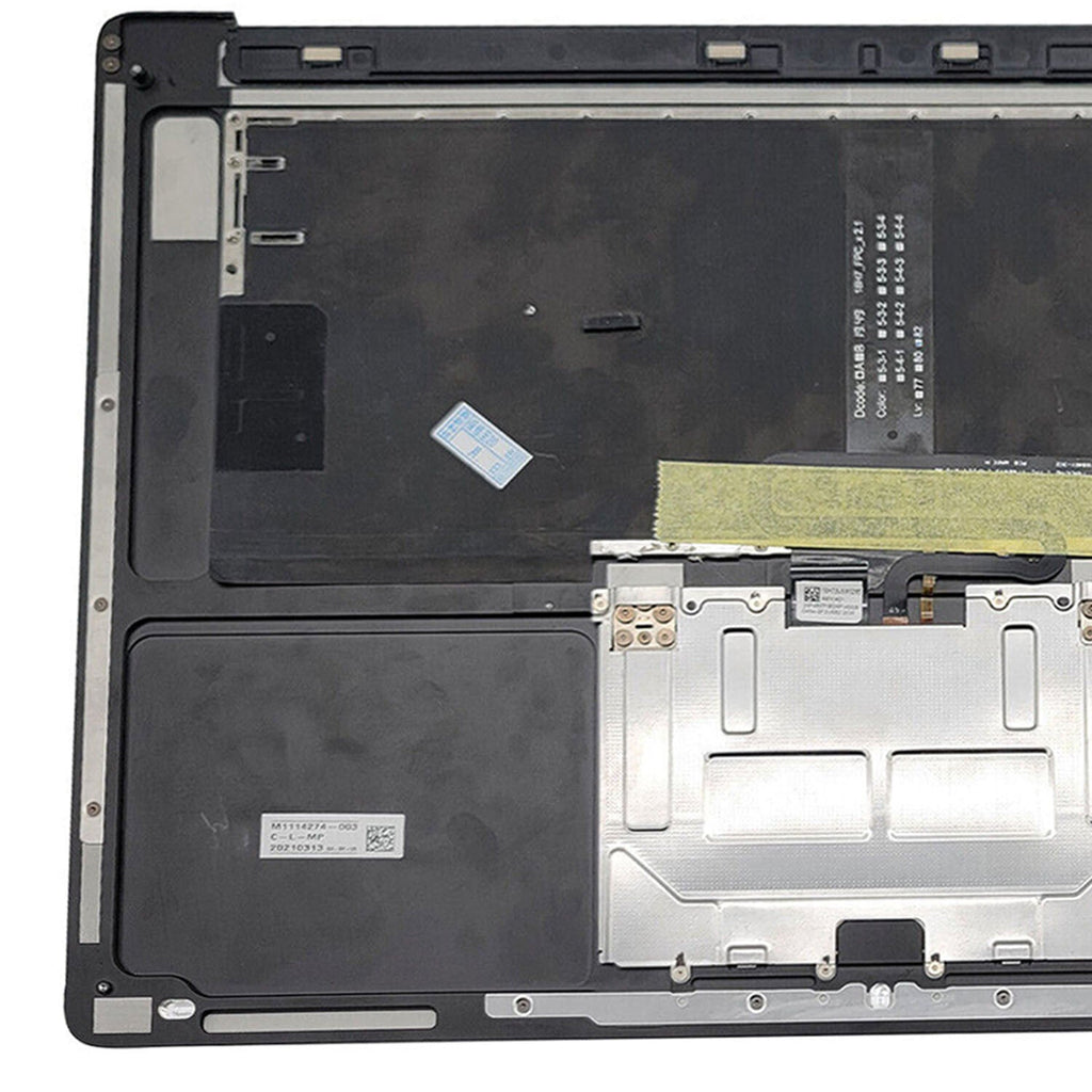 New For Microsoft Surface Laptop 4 1953 Palmrest Keyboard Touchpad Black 15in US