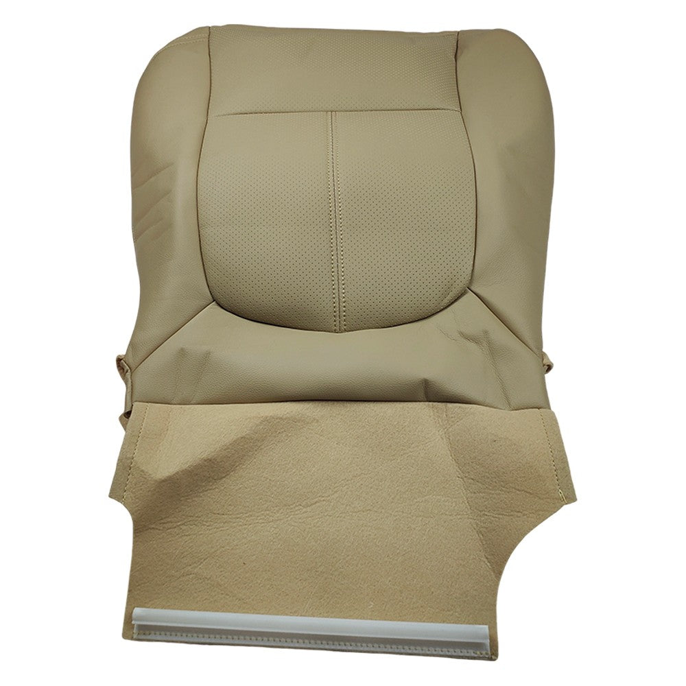 Passenger Bottom Leather Seat Cover Tan For 2011 2012 - 2014 Ford F150 Lariat