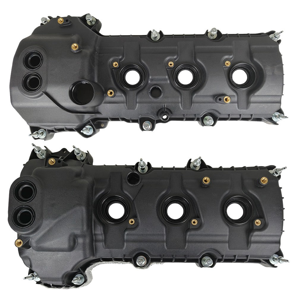 2Pcs For 2011-2019 Ford F-150 Lincoln Continental 3.5L 3.7L Valve Cover W/Gasket