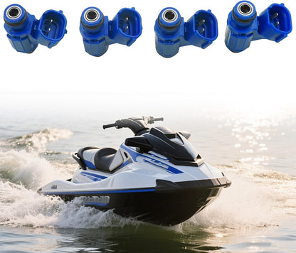 6S5-13761-10-00 4pcs Fuel Injectors 4 Holes for 2012-2024 Yamaha WaveRunner FX