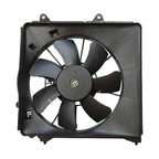 For Honda Fit 2009-2014 A/C Condenser Fan Assembly Passenger Side | Single Fan