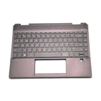 New L37681-001 Palmrest W/ Backlit Keyboard For HP Spectre X360 13-AP Series US