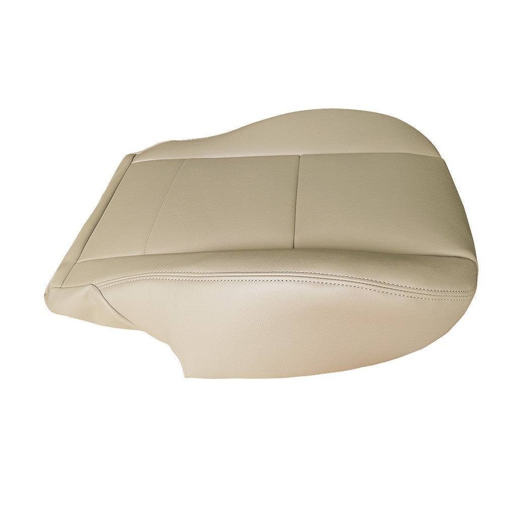 2000 to 2004 For Toyota Tundra Sequoia Driver Side Bottom Leather Seat Cover Tan