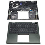 New Palmrest Backlit Keyboard Green 0VJ2PX For Dell Inspiron 14 5410 7415 2-in-1