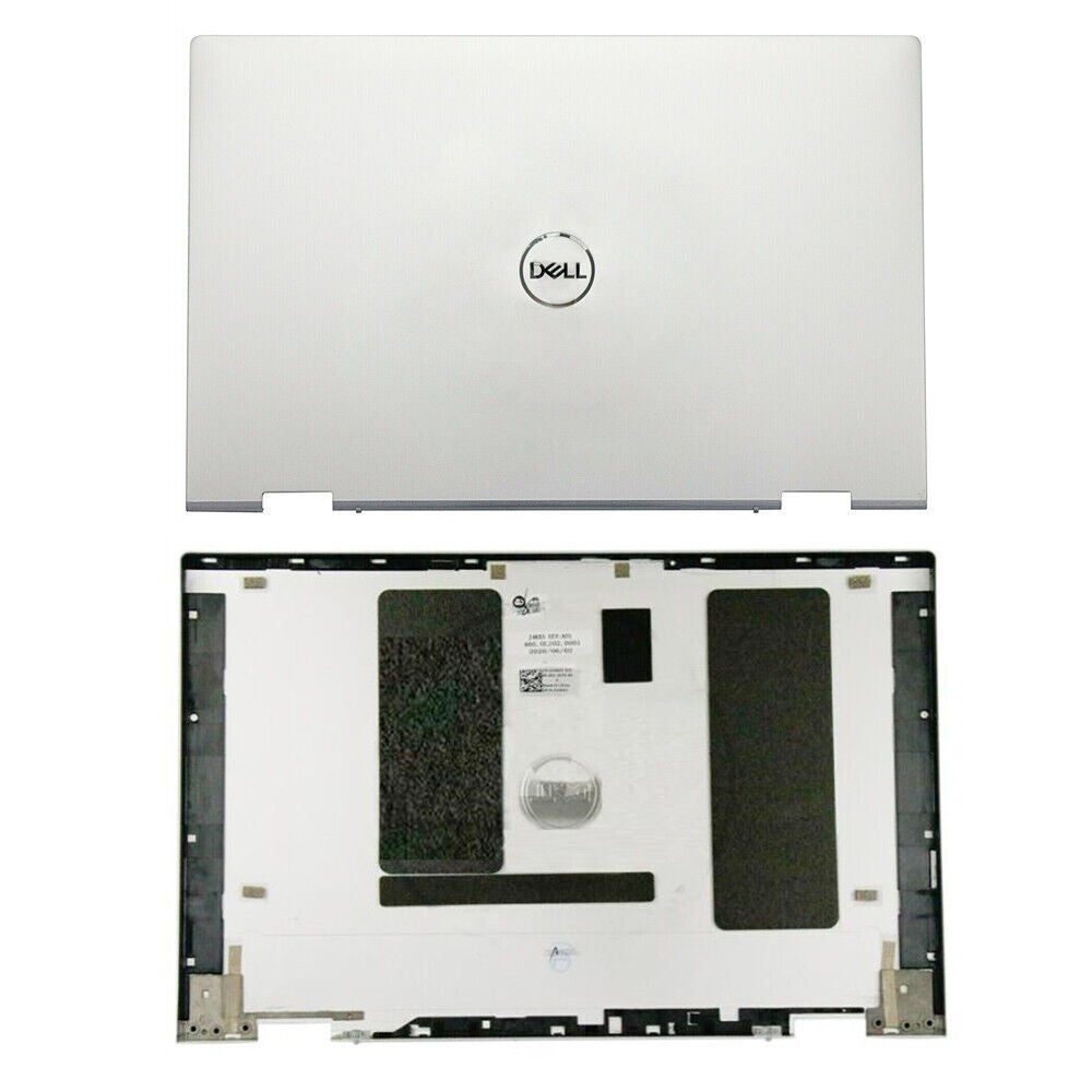 New 2-in-1 0J4KX5 Sliver Lid Back Cover Top For Dell Inspiron 13 7000 7300 7306