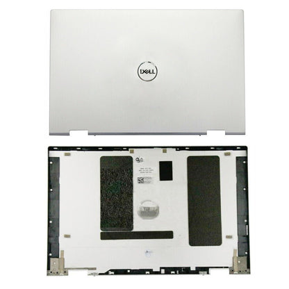 New 2-in-1 0J4KX5 Sliver Lid Back Cover Top For Dell Inspiron 13 7000 7300 7306