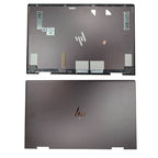 Brown Back Cover For HP Envy X360 15-DR 15-DS Top Case 15.6" Rear Lid L54912-001