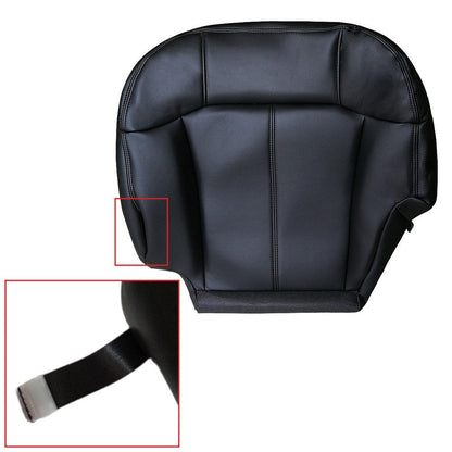 For 1999- 02 Chevy Silverado 1500 2500 Driver Side Leather Seat Cover Dark Gray