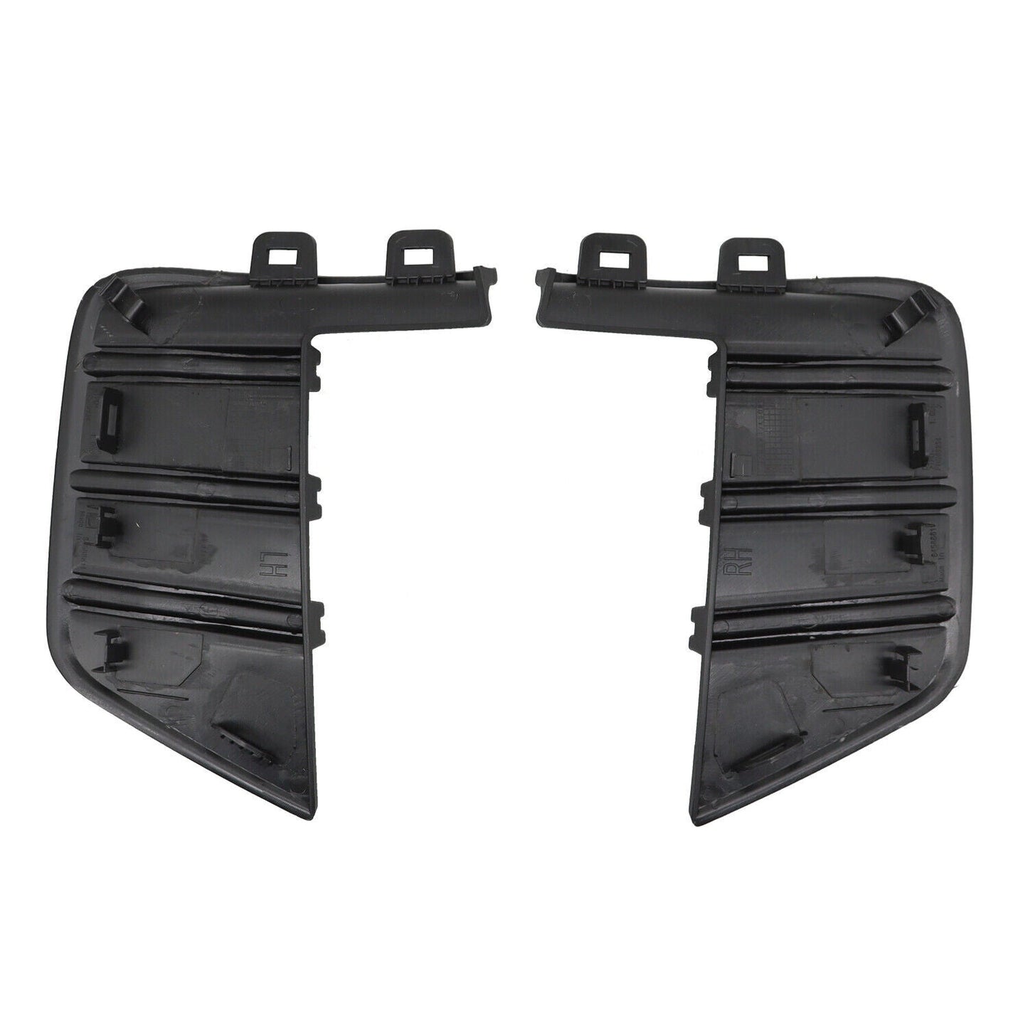 2PCS Front Bumper Cover Trim Molding Fit For 2019 2020-2022 Chevy Silverado 1500