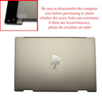 New Gold Lcd Back Cover For HP ENVY X360 13-BD 13m-bd0033dx 13M-BD0023DX Top Lid