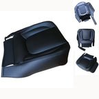 Passenger Bottom Leather Seat Cover For 2004 2005 Dodge Ram 1500 2500 Dark Gray