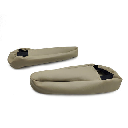 2pcs For 2003-2009 Lexus GX470  Beige Leather Seat Armrest Replacement Cover