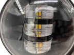 For Honda Nissan Subaru White/Yellow Dual Color 9W LED Fog Lights Lamps