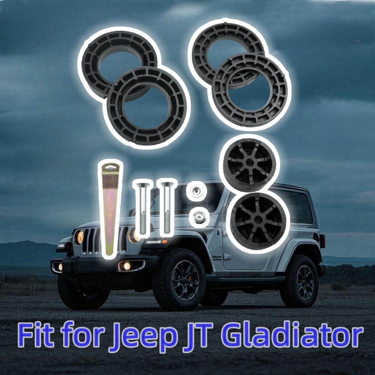 1.5" Performance Spacer Leveling Lift Kit for 2020 Jeep JT Gladiator 1155300