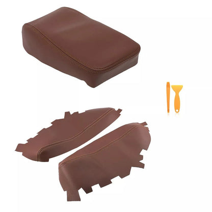 For Toyota Avalon 2013 2014-2018 Console Lid Armrest & Door Panel Cover Brown