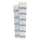 LED Backlight Strips (10) For LG 55LB5900-UV 55LF6000-UB 55LF6100-UA T550HVF04.2
