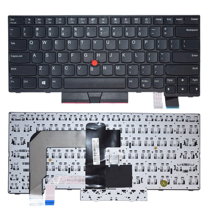 Non-Backlit Keyboard Fit For Lenovo ThinkPad A485 T470 T480 Black 01AX446 New US