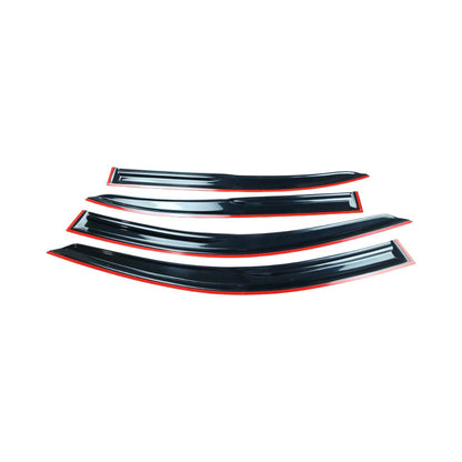 For 2009-2012 8TH Gen Honda Accord JDM Style Window Visor Vent Rain Guards