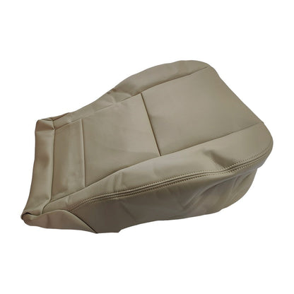 Driver Side Bottom Leather Seat Cover Tan For 2000-2004 Toyota Tundra Sequoia