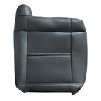 For 1999-2002 Chevy Silverado 1500 Driver & Passenger Leather Seat Cover Black
