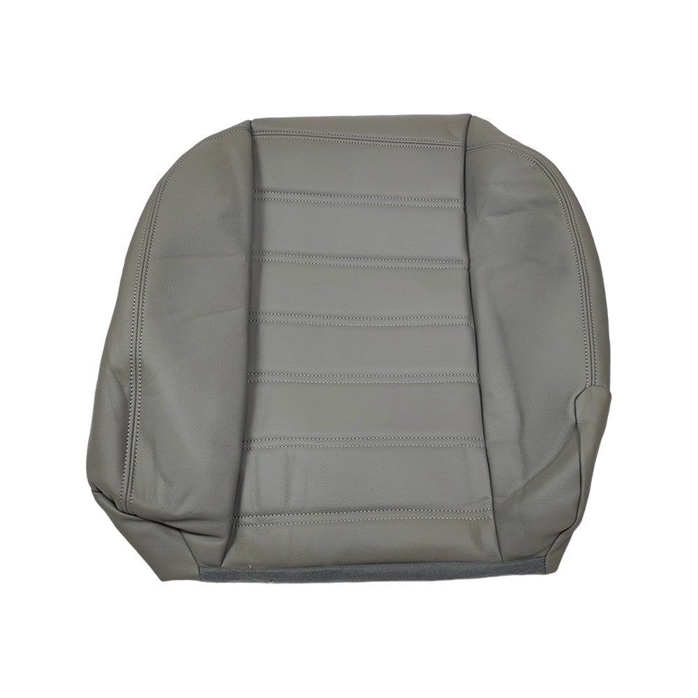 2003 to 2007 For Hummer H2 Front Driver Side Bottom Leather Seat Cover Gray