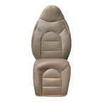 For 1999 2000 Ford F250 F350 Front Driver Side Top & Bottom Leather Seat Covers