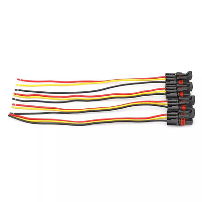 4PC Pulse Power Plug Pigtail Connector for Polaris Ranger Crew XP1000 RZR