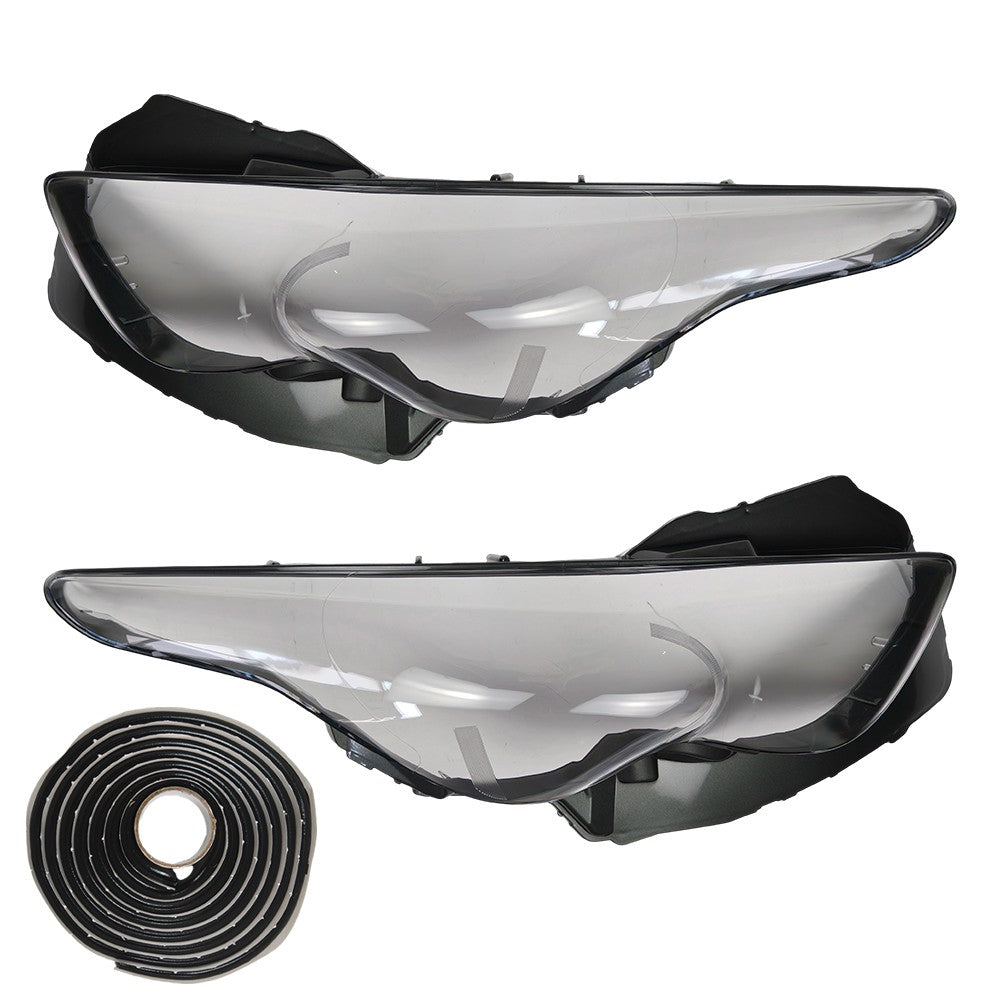 For Infiniti FX35 2009-2013 Front Headlight Lens Clear Cover + Seal Glue