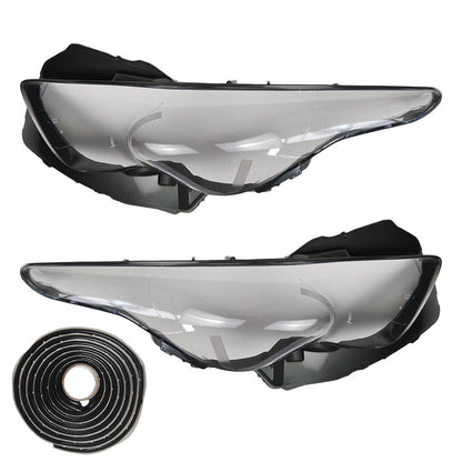 For Infiniti FX35 2009-2013 Front Headlight Lens Clear Cover + Seal Glue