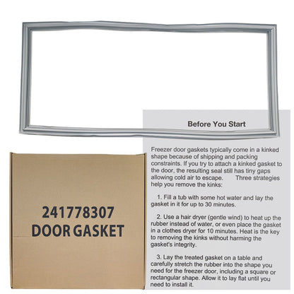 New 241778307 Refrigerator Fresh Food Door Gasket for Frigidaire