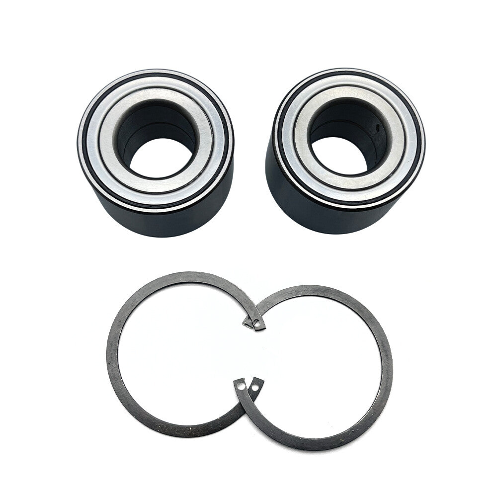 Front Wheel Bearing and Circlip Kit 2 Pack for Honda TRX420 Rancher 2014 2024