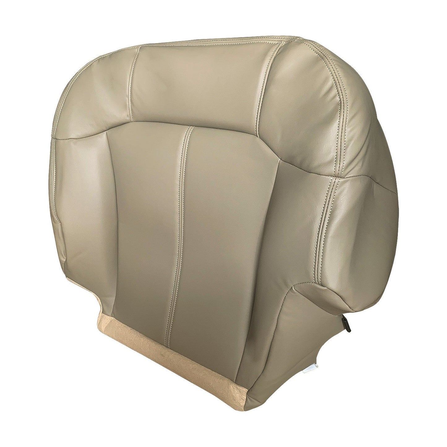 Driver Bottom Leather Seat Cover Tan For 1999-2002 Chevy Tahoe