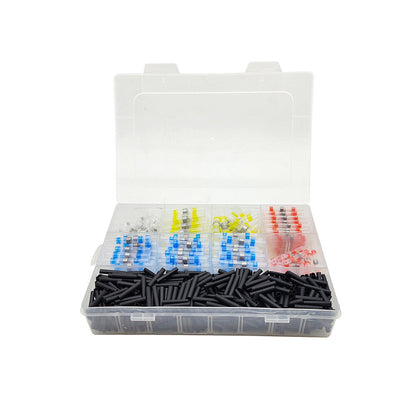 1000x Solder Seal Sleeve Heat Shrink Butt Wire Connectors Terminals Waterproof